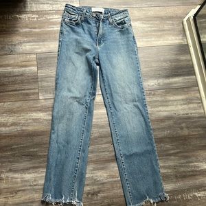 just black denim jeans